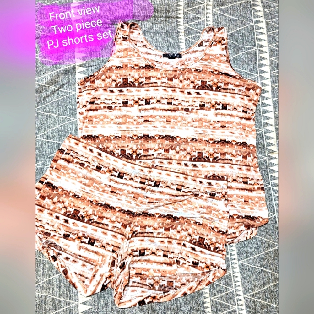 🎉George size LG, ladies 2 piece PJ short set, GUC